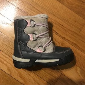 Sorel waterproof toddler snow boots